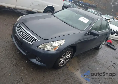 2012 Infiniti G37X из США, поврежденный, VIN JN1CV6ARXCM682044